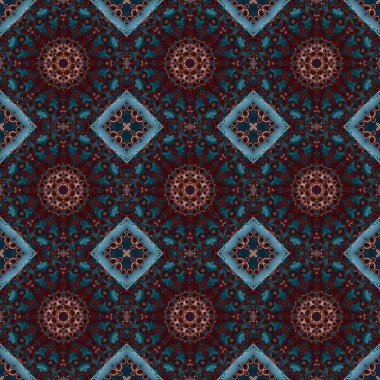 Seamless pattern. Geometric pattern for printing and decoration. Kaleidoscope texture