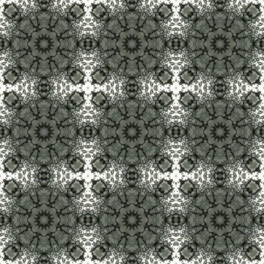 Kusursuz desen. Baskı ve dekorasyon için geometrik desen. Kaleydoskop dokusu