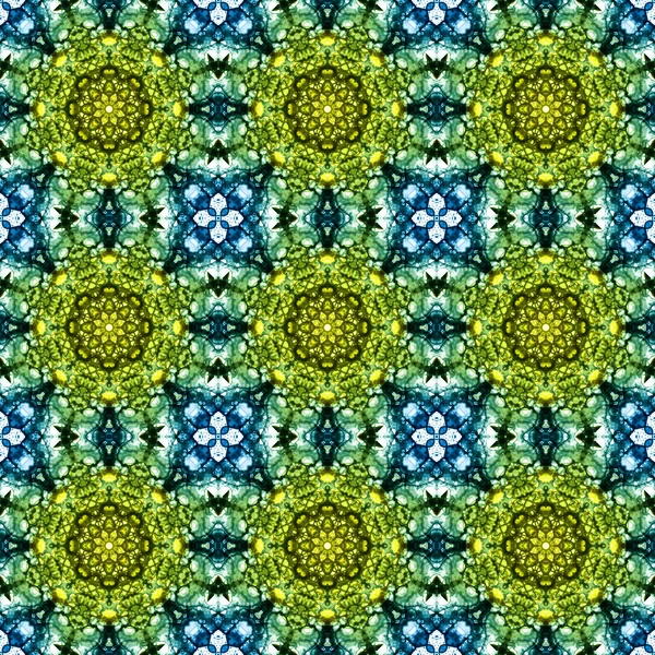 Seamless Pattern Geometric Pattern Printing Decoration Kaleidoscope Texture — Stockfoto