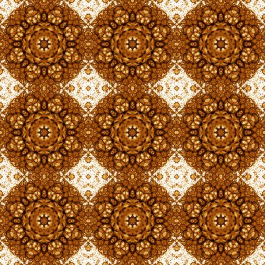 Kusursuz desen. Baskı ve dekorasyon için geometrik desen. Kaleydoskop dokusu