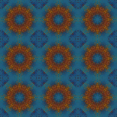 Kusursuz desen. Baskı ve dekorasyon için geometrik desen. Kaleydoskop dokusu