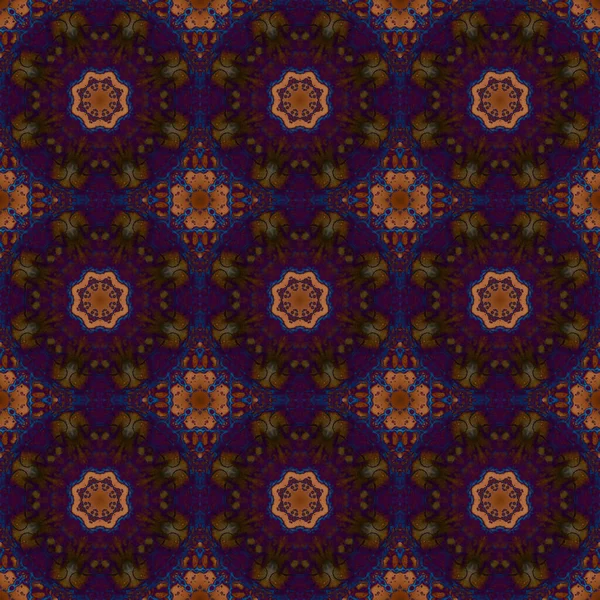 Seamless Pattern Geometric Pattern Printing Decoration Kaleidoscope Texture — Stock fotografie