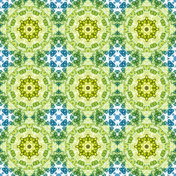 Seamless Pattern Geometric Pattern Printing Decoration Kaleidoscope Texture — Stockfoto