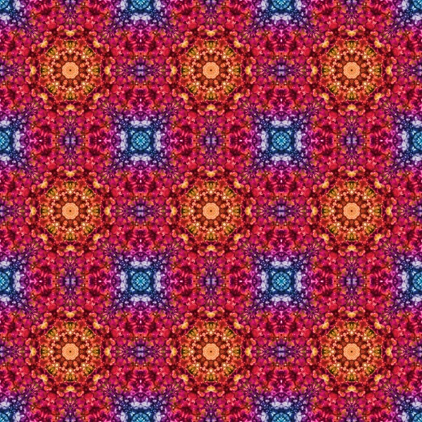 Seamless Pattern Geometric Pattern Printing Decoration Kaleidoscope Texture — Stock Photo, Image