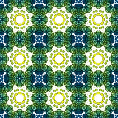 Kusursuz desen. Baskı ve dekorasyon için geometrik desen. Kaleydoskop dokusu