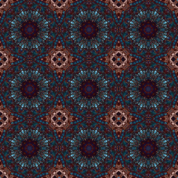 Seamless Pattern Geometric Pattern Printing Decoration Kaleidoscope Texture — Zdjęcie stockowe