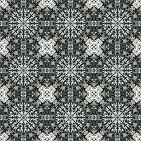 Seamless Pattern Geometric Pattern Printing Decoration Kaleidoscope Texture —  Fotos de Stock