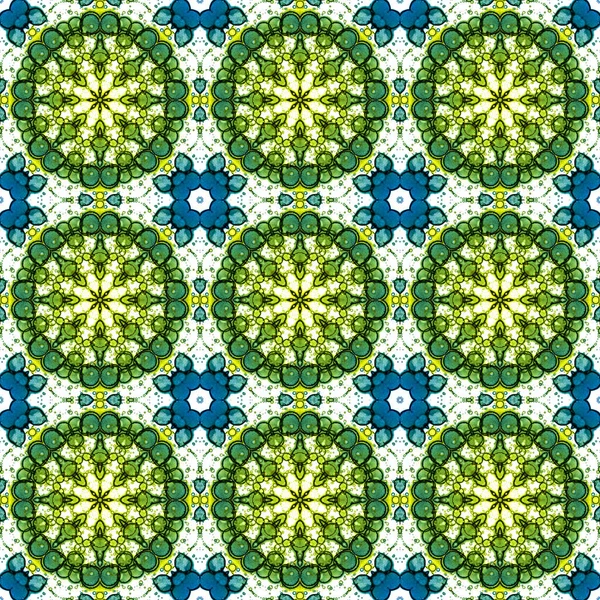 Seamless Pattern Geometric Pattern Printing Decoration Kaleidoscope Texture — Stok fotoğraf