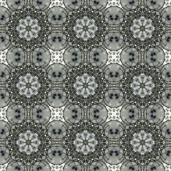 Nahtloses Muster Geometrisches Muster Für Druck Und Dekoration Kaleidoskopstruktur — Stockfoto