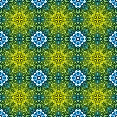 Seamless pattern. Geometric pattern for printing and decoration. Kaleidoscope texture