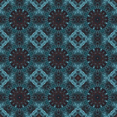 Kusursuz desen. Baskı ve dekorasyon için geometrik desen. Kaleydoskop dokusu