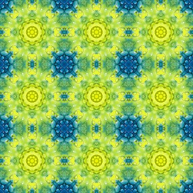 Kusursuz desen. Baskı ve dekorasyon için geometrik desen. Kaleydoskop dokusu