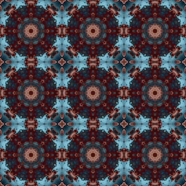 Kusursuz desen. Baskı ve dekorasyon için geometrik desen. Kaleydoskop dokusu