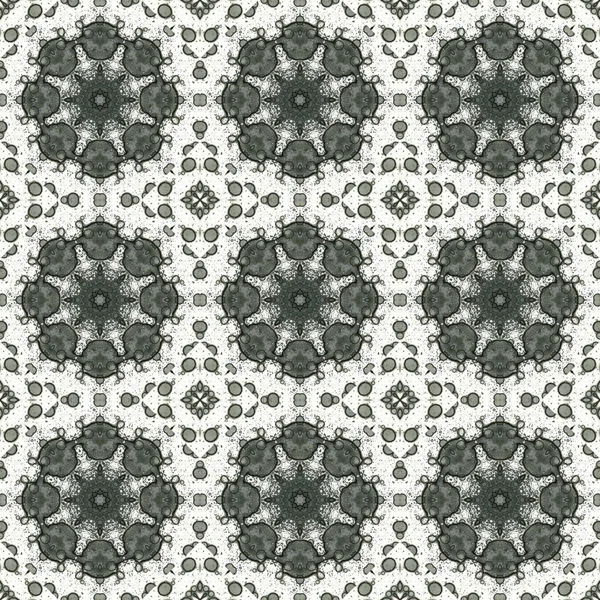 Seamless Pattern Geometric Pattern Printing Decoration Kaleidoscope Texture — Stockfoto