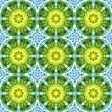 Kusursuz desen. Baskı ve dekorasyon için geometrik desen. Kaleydoskop dokusu