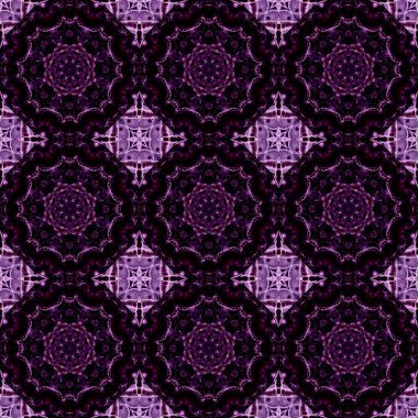 Kusursuz desen. Baskı ve dekorasyon için geometrik desen. Kaleydoskop dokusu