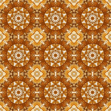 Kusursuz desen. Baskı ve dekorasyon için geometrik desen. Kaleydoskop dokusu