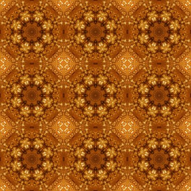 Kusursuz desen. Baskı ve dekorasyon için geometrik desen. Kaleydoskop dokusu