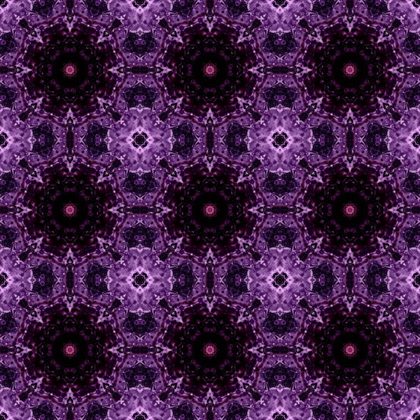 Seamless Pattern Geometric Pattern Printing Decoration Kaleidoscope Texture — Stockfoto