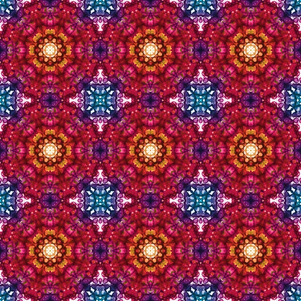 Kusursuz desen. Baskı ve dekorasyon için geometrik desen. Kaleydoskop dokusu