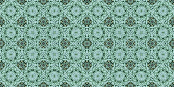 Seamless Geometric Pattern Beautiful Texture Background Green Mint — Stockfoto