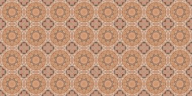 Kusursuz geometrik desen. Güzel bir doku ve arka plan. Kahverengi odun.