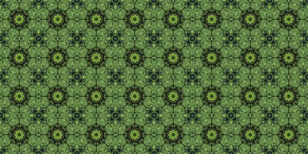 Seamless Geometric Pattern Beautiful Green Grass Texture Background — Stock fotografie