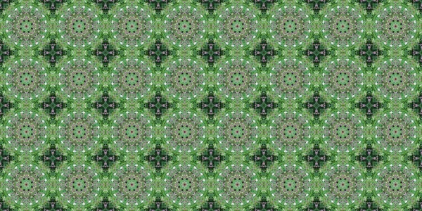 Seamless Geometric Pattern Beautiful Green Grass Texture Background — Stockfoto