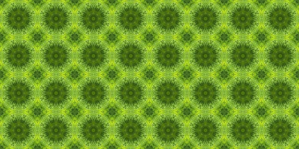 Seamless Geometric Pattern Beautiful Green Grass Texture Background — Foto de Stock