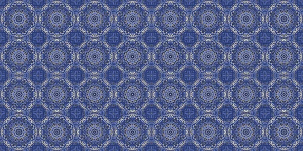 Seamless Geometric Pattern Beautiful Texture Background Blue Sky — ストック写真