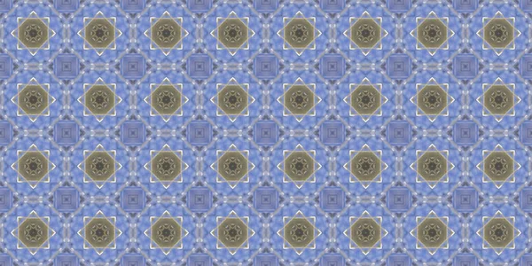 Seamless Geometric Pattern Beautiful Texture Background Blue Sky — Fotografia de Stock