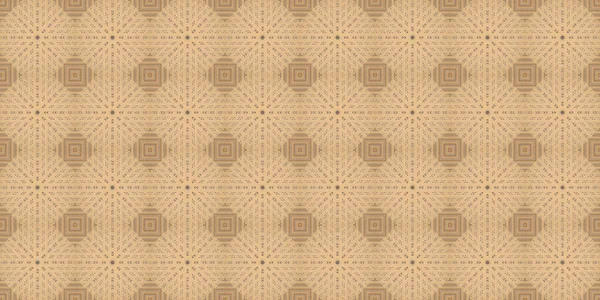 Seamless Geometric Pattern Beautiful Texture Background Brown Wood — Stock Photo, Image