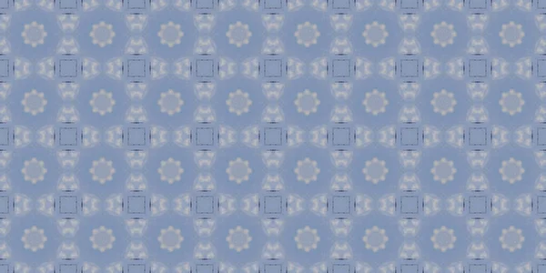 Seamless Geometric Pattern Beautiful Texture Background Blue Sky — Foto de Stock