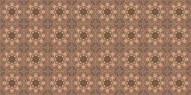 Kusursuz geometrik desen. Güzel bir doku ve arka plan. Kahverengi odun.