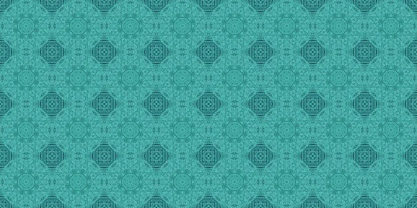 Seamless Geometric Pattern Beautiful Texture Background Green Mint — Zdjęcie stockowe