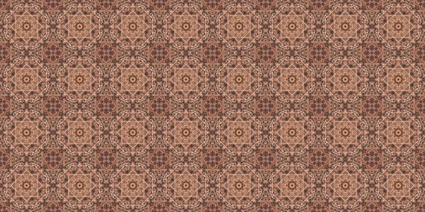 Seamless Geometric Pattern Beautiful Texture Background Brown Wood — Stockfoto