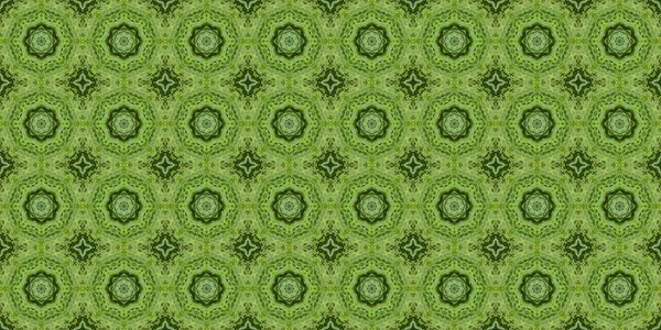 Seamless Geometric Pattern Beautiful Green Grass Texture Background — Stock fotografie