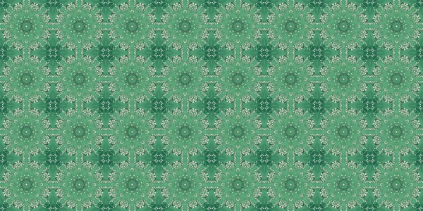 Seamless Geometric Pattern Beautiful Texture Background Green Mint — ストック写真