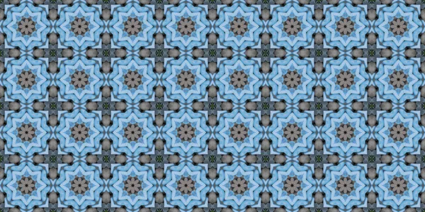 Patrón Geométrico Sin Costuras Hermosa Textura Fondo Cielo Azul — Foto de Stock