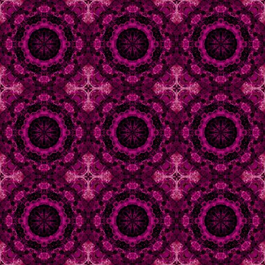 Kusursuz desen. Baskı ve dekorasyon için geometrik desen. Kaleydoskop dokusu