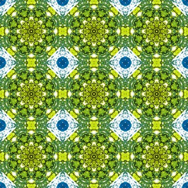 Kusursuz desen. Baskı ve dekorasyon için geometrik desen. Kaleydoskop dokusu