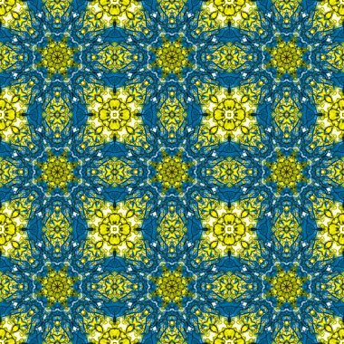 Kusursuz desen. Baskı ve dekorasyon için geometrik desen. Kaleydoskop dokusu