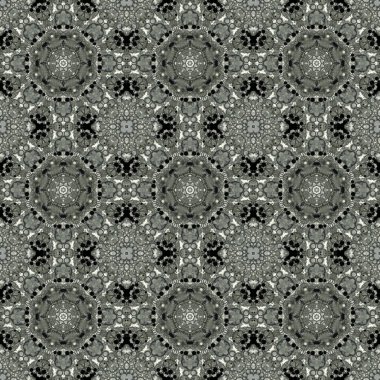 Kusursuz desen. Baskı ve dekorasyon için geometrik desen. Kaleydoskop dokusu