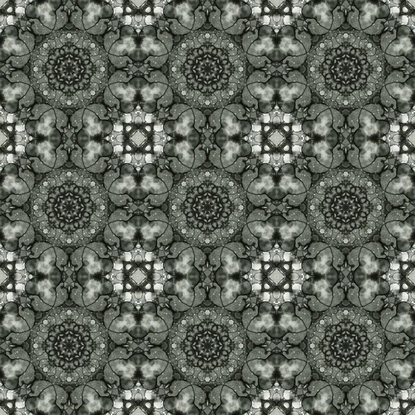 Seamless Pattern Geometric Pattern Printing Decoration Kaleidoscope Texture — Fotografia de Stock