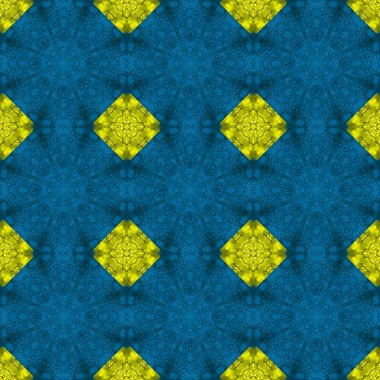 Kusursuz desen. Baskı ve dekorasyon için geometrik desen. Kaleydoskop dokusu