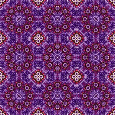 Kusursuz desen. Baskı ve dekorasyon için geometrik desen. Kaleydoskop dokusu