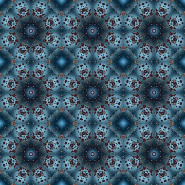 Kusursuz desen. Baskı ve dekorasyon için geometrik desen. Kaleydoskop dokusu