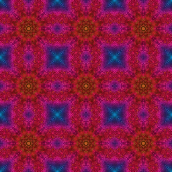 Seamless Pattern Geometric Pattern Printing Decoration Kaleidoscope Texture — Stock Photo, Image