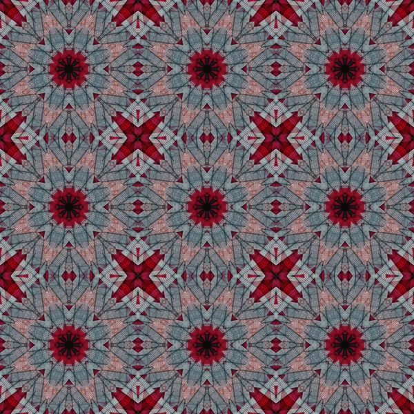 Seamless Pattern Geometric Pattern Printing Decoration Kaleidoscope Texture — Fotografia de Stock