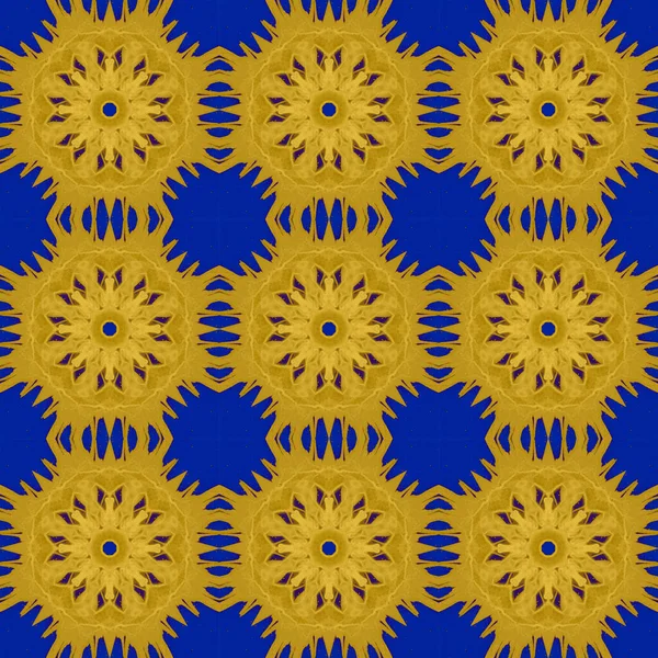 Seamless Pattern Geometric Pattern Printing Decoration Kaleidoscope Texture — ストック写真